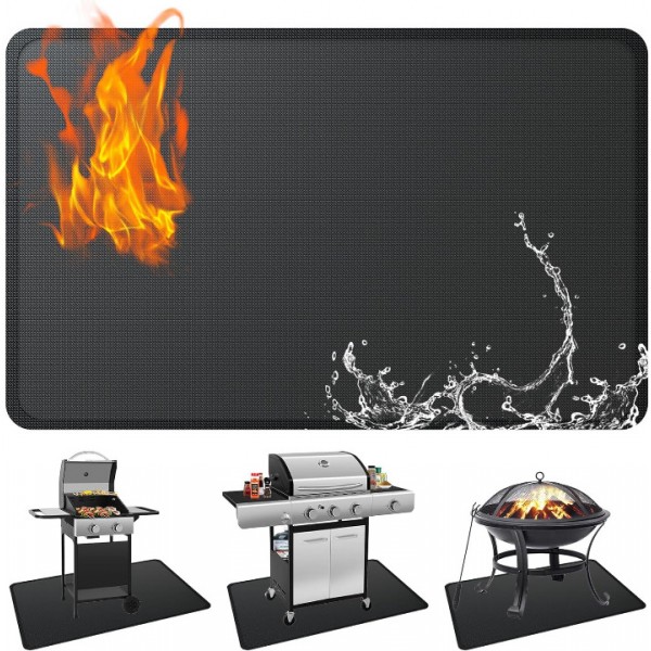 Aogled Grill Mats for Outdoor Grill 48x30 inches, ...