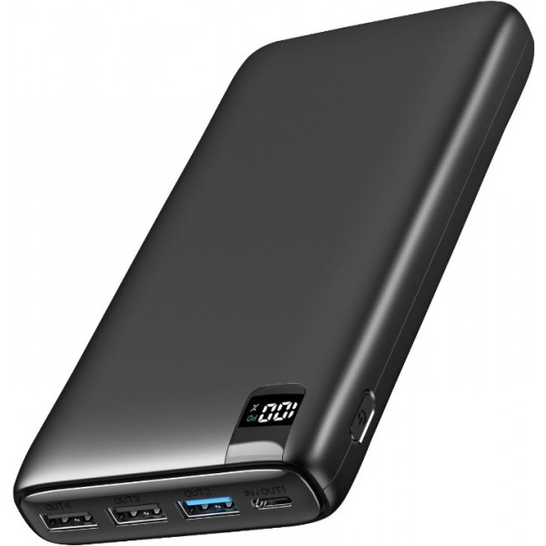 Aogled Power Bank 26800mAh,22.5W Fast Charging Portable Phone Charger PD3.0 QC4.0 Extermal Battery Pack with 4 Outputs for Smartphones Tablets